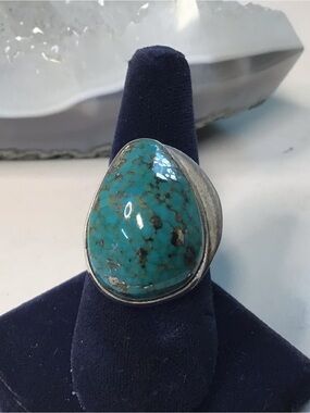 Sterling Campitos Turquoise Ring